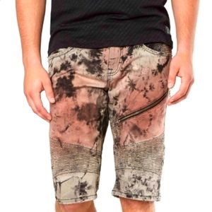 🆕️Rock Revival Moto Jezek Shorts. Men's Big & Tall Size: Waist 44x16 Inseam.